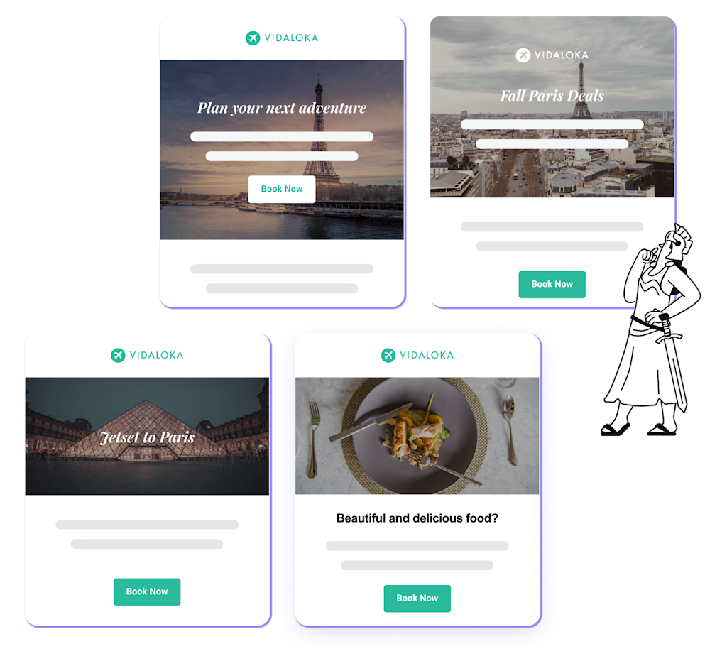 With Mailjet's template testing, knowledge is power.
