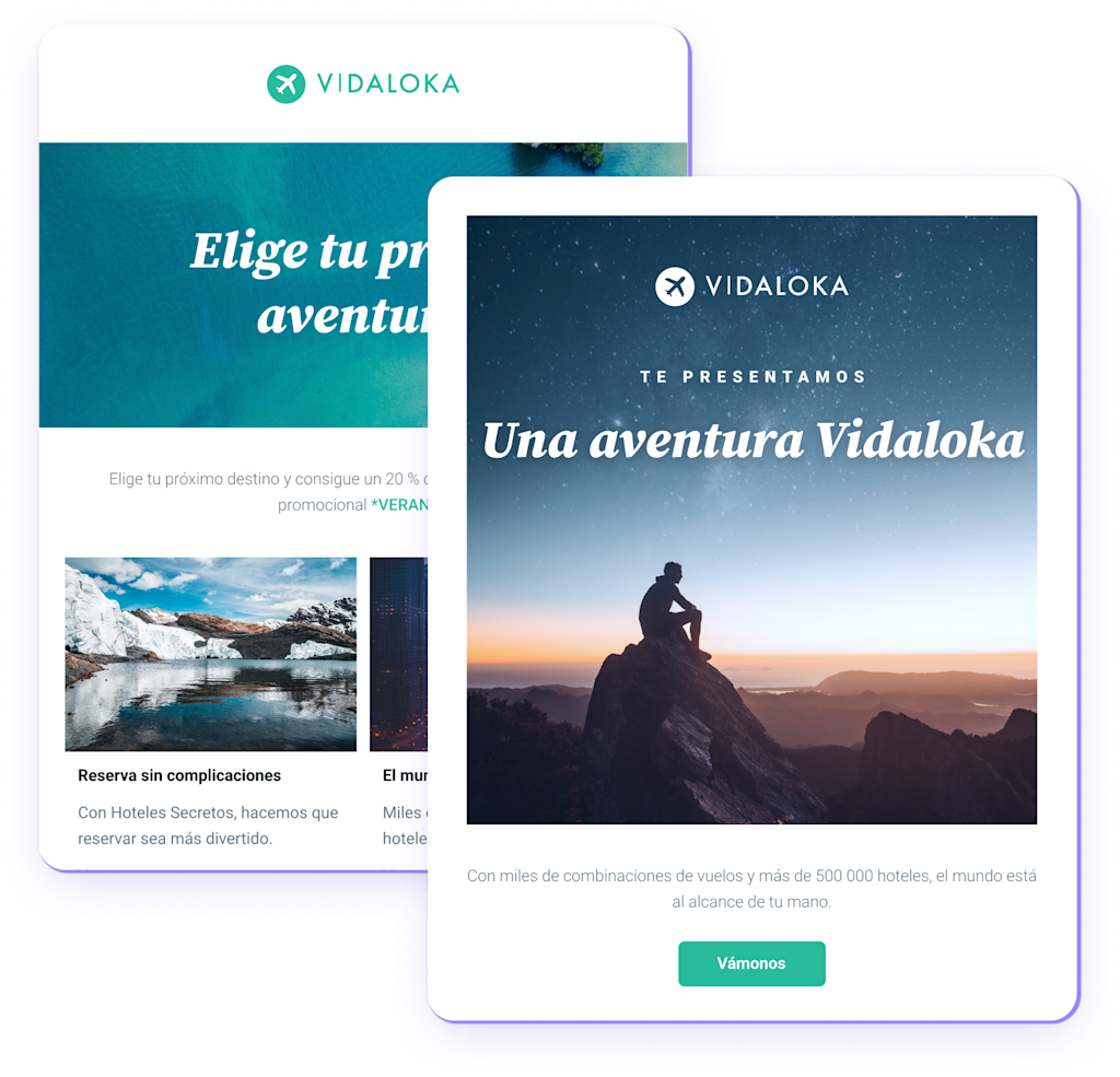 La optimización de campañas de Mailjet genera estadísticas avanzadas.