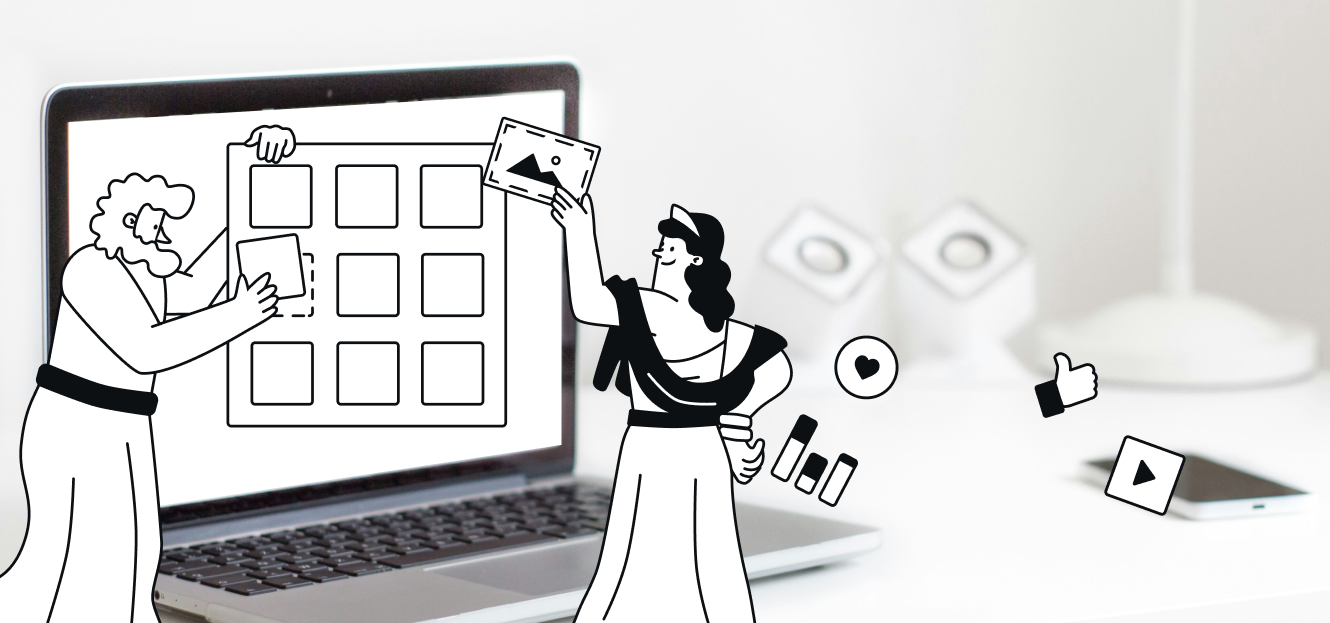 Zeus and Hera assemble a board